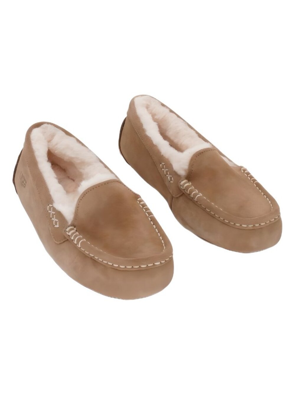 UGG Womens Ansley Moccasin Chestnut Suede Size US 8 EU 39